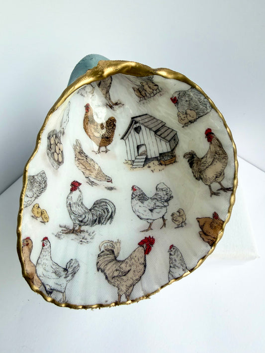 Decoupage Chicken Cockle