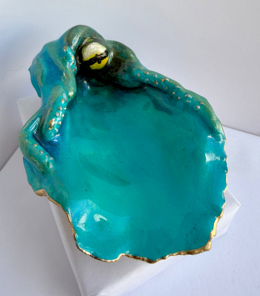 Sculpted Octopus Dish